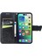 iPhone 14 Pro Max Kelebek Kanatları Narin Çiçekler Flip Darbeye Dayanıklı Deri Telefon Kılıfı ile Uyumlu (Yurt Dışından) 4
