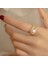 Zirkonya Inci Yüzük, Şık ve Narin Açık Uçlu Yüzük (Yurt Dışından) 4