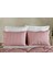 Doqu Home Easy Cotton Glimmer Comforter Set Çift Kişilik - Gül Kurusu 4