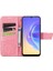 Vıvo V21 E 4g Kelebek Kanatları Narin Çiçekler Darbeye Dayanıklı Deri Telefon Kılıfı (Yurt Dışından) 4