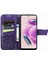 Xiaomi Redmi Note 12S Kelebek Kanatları Narin Çiçekler Flip Darbeye Dayanıklı Deri Telefon Kılıfı ile Uyumlu (Yurt Dışından) 3
