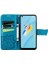 Oppo A54 4g Kelebek Kanatları Narin Çiçekler Darbeye Dayanıklı Deri Telefon Kılıfı (Yurt Dışından) 5
