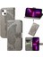 iPhone 13 Mini Kelebek Kanatları Narin Çiçekler Flip Darbeye Dayanıklı Deri Telefon Kılıfı ile Uyumlu (Yurt Dışından) 1