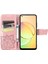 Realme 10 Kelebek Kanatları Narin Çiçekler Darbeye Dayanıklı Deri Telefon Kılıfı (Yurt Dışından) 4