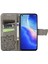 Oppo Reno 5 Kelebek Kanatları Narin Çiçekler Darbeye Dayanıklı Deri Telefon Kılıfı (Yurt Dışından) 5
