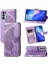 Oppo Reno 5 Kelebek Kanatları Narin Çiçekler Darbeye Dayanıklı Deri Telefon Kılıfı (Yurt Dışından) 1