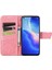 Oppo Reno 5 Kelebek Kanatları Narin Çiçekler Darbeye Dayanıklı Deri Telefon Kılıfı (Yurt Dışından) 5