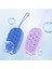 Silikon Vücut Scrubber Banyo Peeling Fırçalama Sünger Duş Fırçası Exfoliator Cilt Bakımı Temizleyici Ölü Cilt Sökücü Banyo Araçları (Yurt Dışından) 4