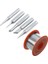 Bradoo- Kalay Kurşun Lehim Çekirdek Akı Lehimleme Kaynak Lehim Teli Makara Makarası 0.8mm 63/37 ve P36 Lehimleme Istasyonu Konik Konik 60 W Havya Ucu 5 Adet (Yurt Dışından) 2