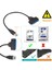 Grwibeo USB Sata 3 Kablo Sata Usb3.0 Adaptörüne Kadar 6 Gbps Desteği 2.5 Inç Harici SSD HDD Sabit Sürücü 22 Pin Sata Iıı A25 2.0 (Yurt Dışından) 2