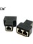Cat6 RJ45 8P8C Fiş Para Çift Ethernet Adaptörü RJ45 Splitter Com Escudo (Yurt Dışından) 1