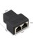 Cat6 RJ45 8P8C Fiş Para Çift Ethernet Adaptörü RJ45 Splitter Com Escudo (Yurt Dışından) 4