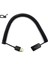 3M/10FT Dirsek Yay Sarmal USB 2.0 Erkek - Dişi Veri Senkronizasyon Şarj Cihazı Uzatma Kablosu (Yurt Dışından) 1