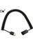 3M/10FT Dirsek Yay Sarmal USB 2.0 Erkek - Dişi Veri Senkronizasyon Şarj Cihazı Uzatma Kablosu (Yurt Dışından) 2