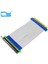Pcı-E 16X Ila 16X Yükseltici Kart Adaptörü Genişletme Kablosu Pcı E 16 x Pci Express Esnek Yükseltici 20CM 1x 4x 8x 16X (Yurt Dışından) 2