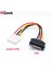Rgeek 15 Pin Seri Sata Erkek - Molex Lp4 Dişi Güç Kablosu 15CM(6INCH) (Yurt Dışından) 1