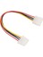 1 Adet Ide 4-Pin Erkek - Ide 4-Pin Dişi Uzatma Güç Kablosu 18 cm (Yurt Dışından) 3