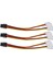 3 Adet 4pin To 6pin Güç Hattı Ide Pcı Express Ekran Kartı Pci-E Atx Psu Güç Dönüştürücü Kablosu Çift Molex Pcie 6pin Adaptörü (Yurt Dışından) 2