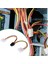 3 Adet 4pin To 6pin Güç Hattı Ide Pcı Express Ekran Kartı Pci-E Atx Psu Güç Dönüştürücü Kablosu Çift Molex Pcie 6pin Adaptörü (Yurt Dışından) 3
