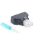 RJ45 Erkek Fiş 8 Pin Av Vidalı Konnektör Adaptörü Için Cat7 Cat6 Cat5 Cctv Dvr Ethernet Ağ Lan Adaptörü Kartı (Yurt Dışından) 3