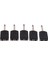 5x Mono 6.35MM/6.5MM Soket Gitar Mono Jack Tak Y Splitter Ses Adaptörü (Yurt Dışından) 2