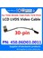 Yenı Orijinal Laptop LCD Lvds Video Kablosu LCD Kablo Lenovo Thinkpad T550 W550S T560 P50S T570 P51S 30-Pin 450.06D03.0011 (Yurt Dışından) 1