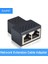 2 Adet RJ45 Splitter Adaptörü 1 Ila 2 Çift Dişi USB RJ45 Bağlantı Noktası 8P8C Genişletici Fiş Lan Inter Ethernet Soketli Konnektör (Yurt Dışından) 1
