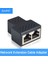 2 Adet RJ45 Splitter Adaptörü 1 Ila 2 Çift Dişi USB RJ45 Bağlantı Noktası 8P8C Genişletici Fiş Lan Inter Ethernet Soketli Konnektör (Yurt Dışından) 2