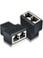 2 Adet RJ45 Splitter Adaptörü 1 Ila 2 Çift Dişi USB RJ45 Bağlantı Noktası 8P8C Genişletici Fiş Lan Inter Ethernet Soketli Konnektör (Yurt Dışından) 3