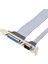 Pcı Yuvası Başlığı Seri Db9 Pin Paralel DB25 Pin Kablosu 28.5cm Paralel Lpt Yazıcı Com Seri Için Braketli (Yurt Dışından) 5