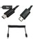 Spiral Sarmal Mikro USB B 5pin M - Mini USB B 5pin Erkek Adaptör Adaptör Kablosu 1m 3ft (Yurt Dışından) 2