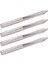 Hao Kan 4 Adet 30° Oyma Kesici 2 Flüt V Şekli Parmak Freze Tungsten Çelik Cnc Matkap Ucu 4X1.0X30° (Yurt Dışından) 1