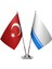 Dağlık Altay Ikili Masa Bayrağı 1