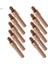 2X10 Adet Kırmızı Bakır Gaz Korumalı Kaynak Kaynak Kaynakçı Kontak Memesi 1.2mm (Yurt Dışından) 4