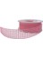 Kurdele Kanaviçe File Modeli 2 cm - 20 Metre Pembe 1