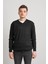 Regular Fit V Yaka Pamuklu Basic Erkek Triko Kazak 2