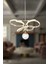 2578-40 Sr LED Gold Avize(Beyaz Işık -Sarı Işık - Gün Işığı) 1