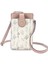 Crossbody Çiçek Motifli Çok Fonksiyonlu Telefon Çantası (Yurt Dışından) 1