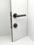 Punch Mat Skoç Füme Rozetli Wc Banyo Kapı Kolu 1 Takım 4