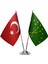 Adige Cumhuriyeti Ikili Masa Bayrağı 1