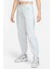 Air Corduroy Fleece Pants Yüksek Bel Fitilli Detay Bol Kesim Kadın Gri Eşofman Altı 4