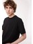 Bisiklet Yaka Pamuk Relaxed Fit T Shirt Erkek T Shirt A9437 2