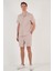 Belden Bağlamalı Cepli Slim Fit Short Erkek Short CF24S657850 1