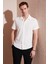 Pamuk Karışımlı Kısa Kollu Regular Fit Erkek Gömlek CF24S115882 1