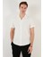 Pamuk Karışımlı Kısa Kollu Regular Fit Erkek Gömlek CF24S115882 3