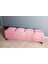 Gazzini Furniture Vetra V2 Pembe Sandıklı Puf - Dilimli Model 140cm Sandıklı Bench 1