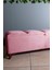 Gazzini Furniture Vetra V2 Pembe Sandıklı Puf - Dilimli Model 140cm Sandıklı Bench 5