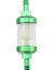 Yeşil 1 Adet Tarzı Motosiklet Benzinli Gaz Benzinli Yağ Yakıt Filtresi Atv Kir Pit Bike Off-Road Araçlar Alüminyum Alaşımlı C Moto Evrensel 8mm (Yurt Dışından) 1