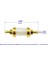 Yeşil 1 Adet Tarzı Motosiklet Benzinli Gaz Benzinli Yağ Yakıt Filtresi Atv Kir Pit Bike Off-Road Araçlar Alüminyum Alaşımlı C Moto Evrensel 8mm (Yurt Dışından) 4