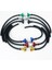 Gümüş Tarzı 8mm Motosiklet Iç Yakıt Filtresi Benzin Filtreleri + 40CM Benzin Yakıt Hattı Hortumu + 4 Klipsli Moto Scooter Dirt Bike (Yurt Dışından) 4
